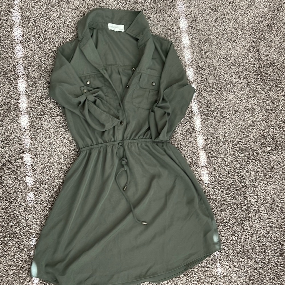 Beautiful army green dress